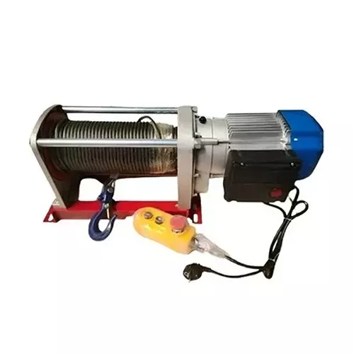 Boltz Corporation KCD Electric Clutch Winch 1 Ton Capacity 3 HP Motor with 40 m Wire Rope, TI-B4-13857