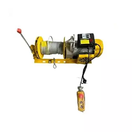 Crown Power 55 Kg Mini Crane Frame 500 Kg (0.5 Ton) Load Capacity with 3 HP Electric Clutch Winch 100% Copper Winding