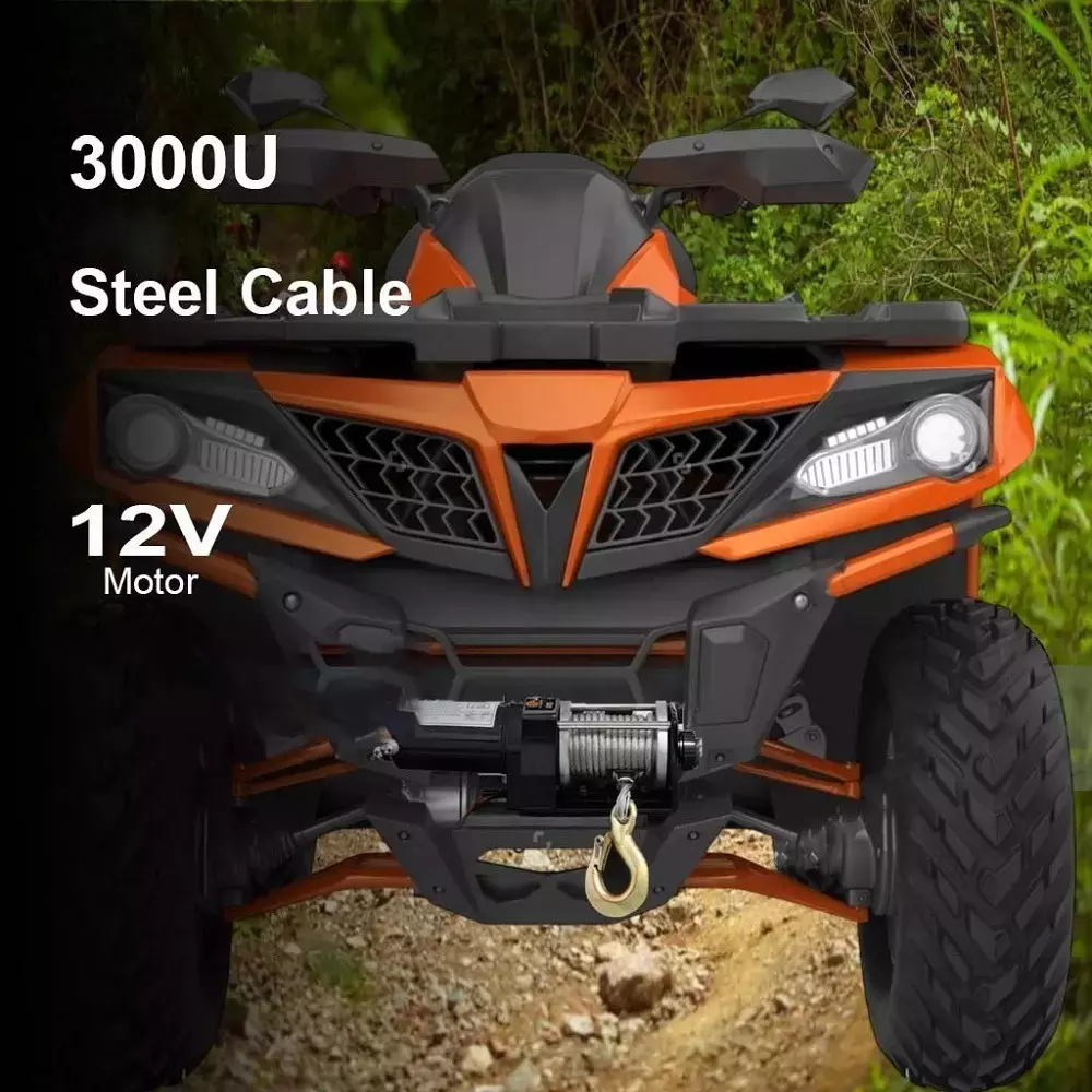 voltz-electric-winch-with-steel-rope-1361-ton-single-line-pulling-capacity-48-mm-rope-diameter-and-8-m-length-vz-3000lbs