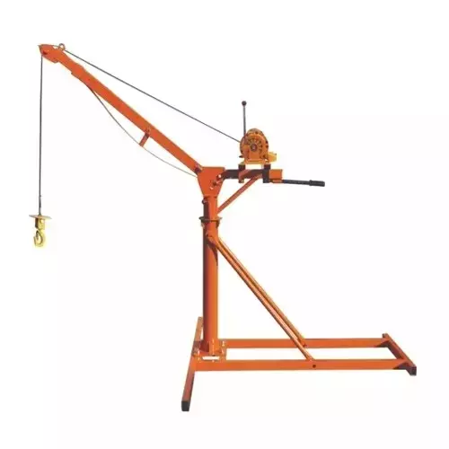 4g-laminates-mini-crane-53--63-ft-adjustable-16-19-m-electric-800-kg-load-capacity-orange-for-industrial-use-without-motor-electric-hoist
