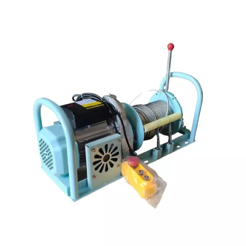 Opel Select Clutch Winch with Wire Rope 50 m Wire Rope 1 Ton (1000 Kg) Load Capacity for Industrial Use, MZ34688