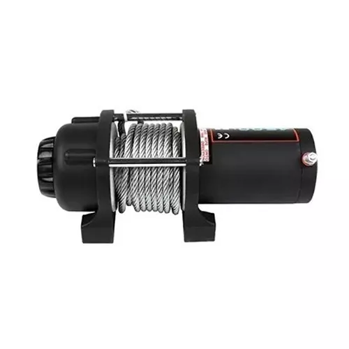 Boltz Corporation Electric Winch 1.5 Ton Capacity with Mounting Bracket & 20 m Wire Rope, EWK3000