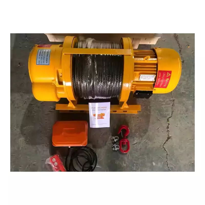 boltz-corporation-electric-winch-with-wire-rope-kit-2-ton-2000-kg-lifting-capacity-3-phase-53-hp-power-11-mm-wire-thickness-for-industrial-use