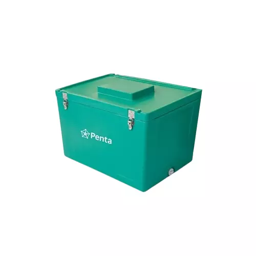 Penta Ice Box LLDPE Rectangular Shape Green 150 L Capacity for Industrial & Commercial Use, PPT - IB - 150