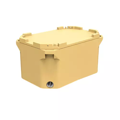 Swift Technoplast Insulated Container Box 100 L Volume Virgin Grade LLDPE (External) Material Beige Color