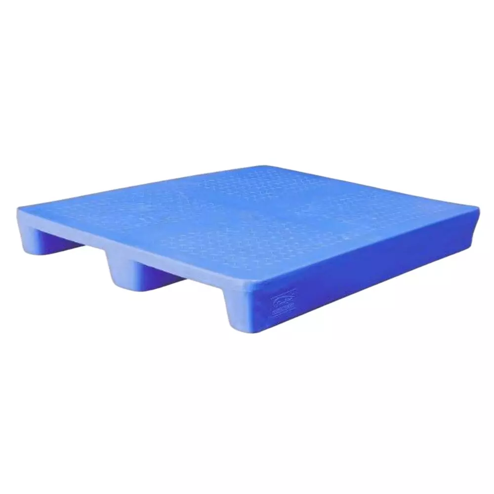 Swift Technoplast H Series Industrial Pallet 2 Way Heavy Duty UV Food Grade Polyethylene Blue, SIP-H2-1208
