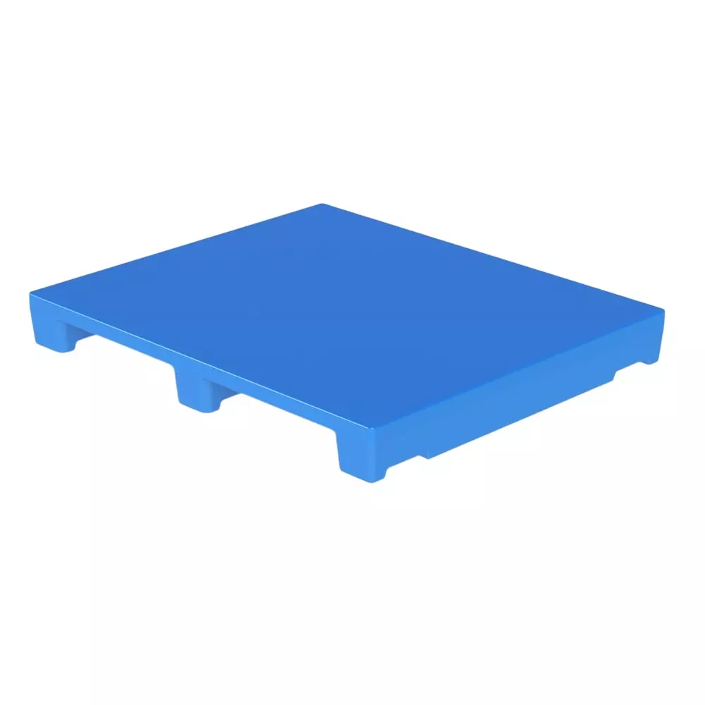 Swift Technoplast R Series Storage Pallet 2 Way Heavy Duty UV Food Grade Polyethylene Blue, SIP-R2-1214