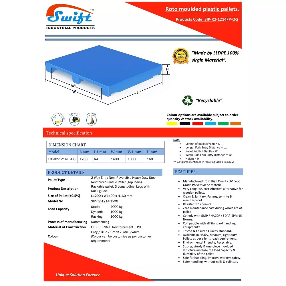 swift-technoplast-2-way-entry-lldpe-industrial-plastic-pallets-1200x1400x160-mm-sip-r2-1214fp