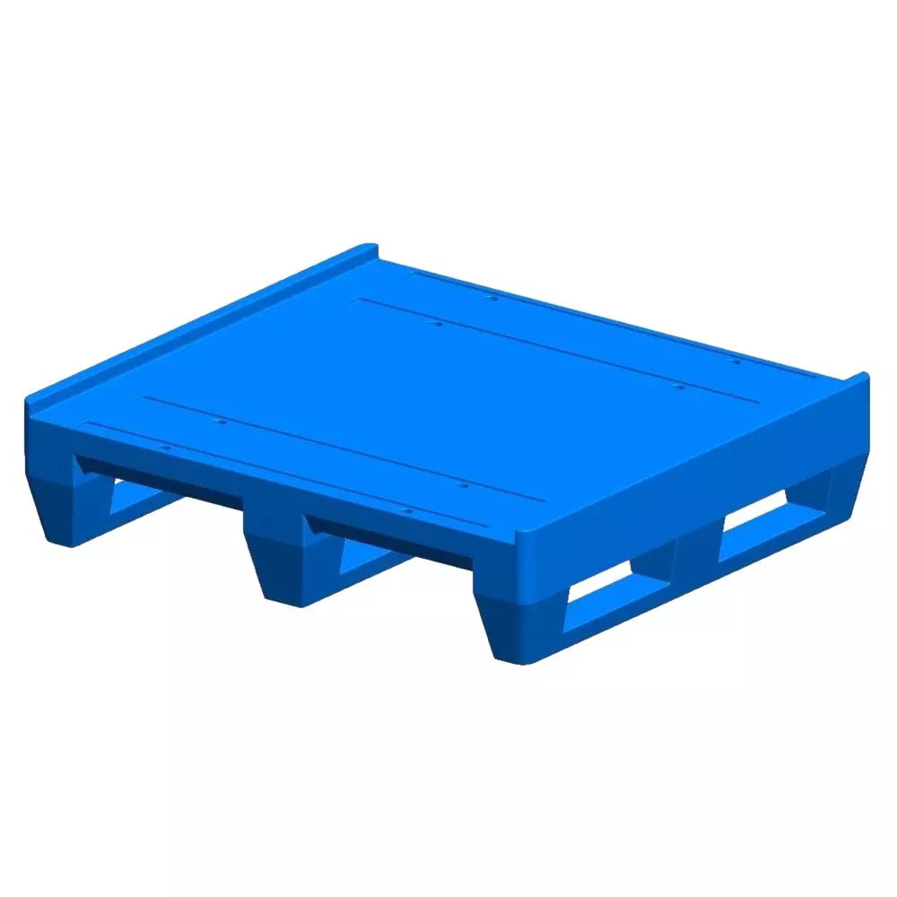 Swift Technoplast Pallet Heavy Duty High Quality Polyethylene Virgin Blue, SIP-R24-7282GS