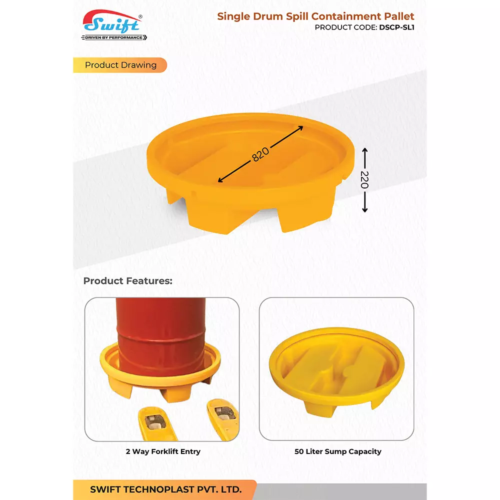 swift-technoplast-spill-containment-pallet-single-drum-polyethylene-1300x800-mm-dscp-sl1