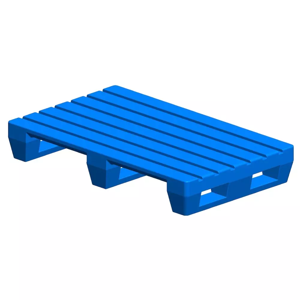 Swift Technoplast Rackable Pallet 4 Way Heavy Duty High Polyethylene Blue, SIP-R24-6810GS