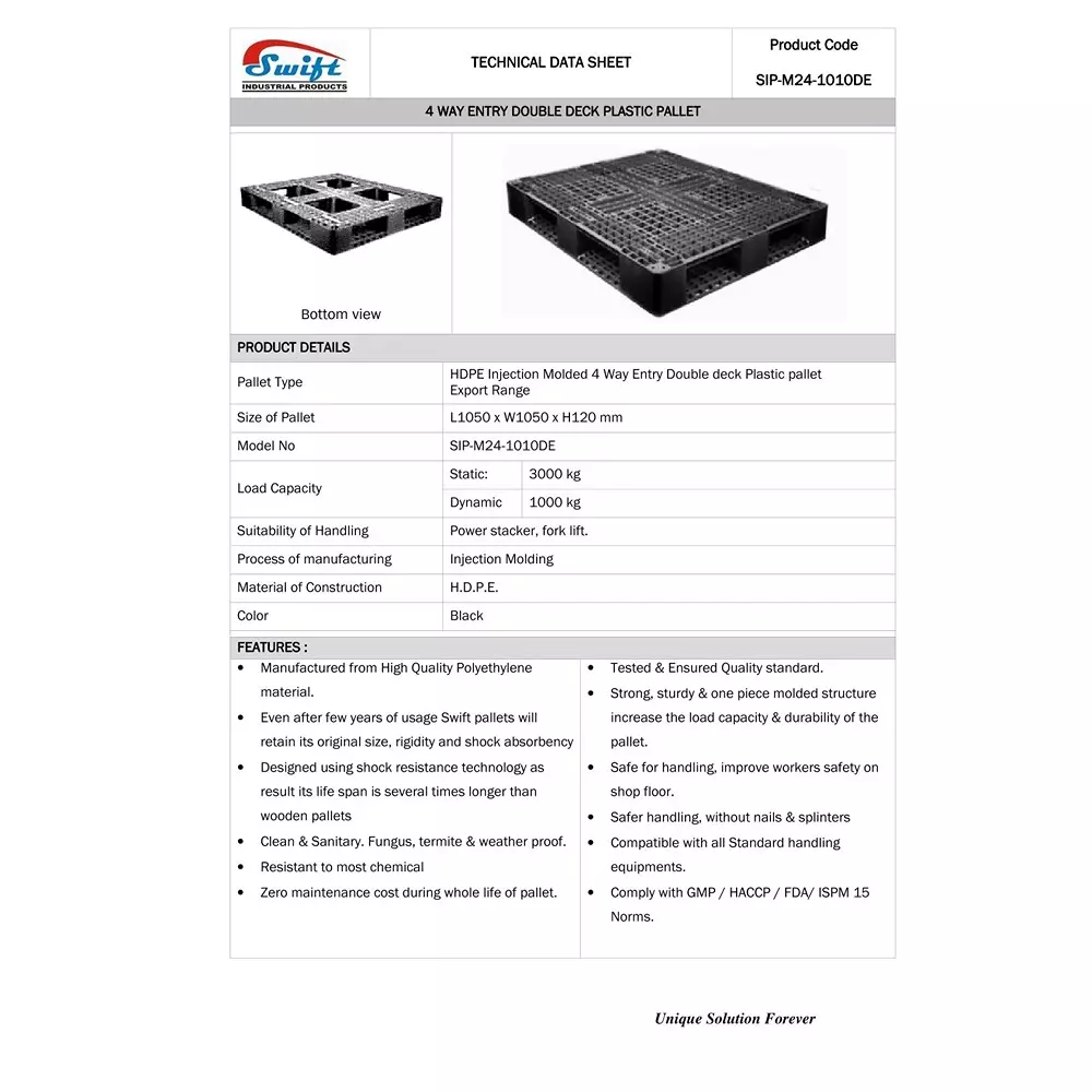 swift-technoplast-export-one-way-cargo-pallet-double-deck-hdpe-1050x1050x150-mm-sip-m24-1010de