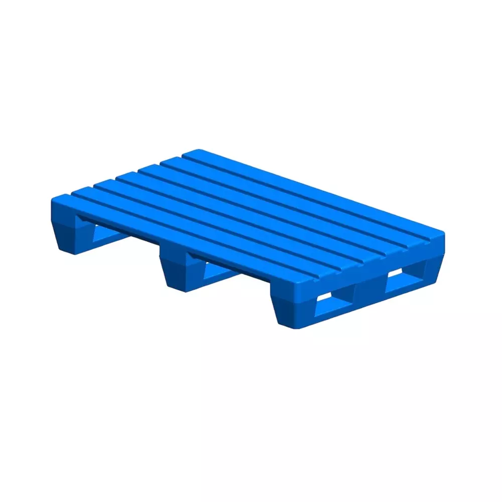Swift Technoplast Rackable Pallet 4 Way Heavy Duty High Polyethylene Blue, SIP-R24-8612GS