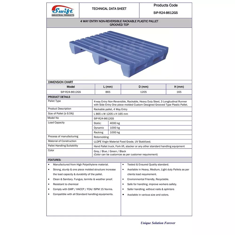 swift-technoplast-4-way-entry-lldpe-rackable-industrial-plastic-pallets-865x1205x165-mm-sip-r24-8612gs