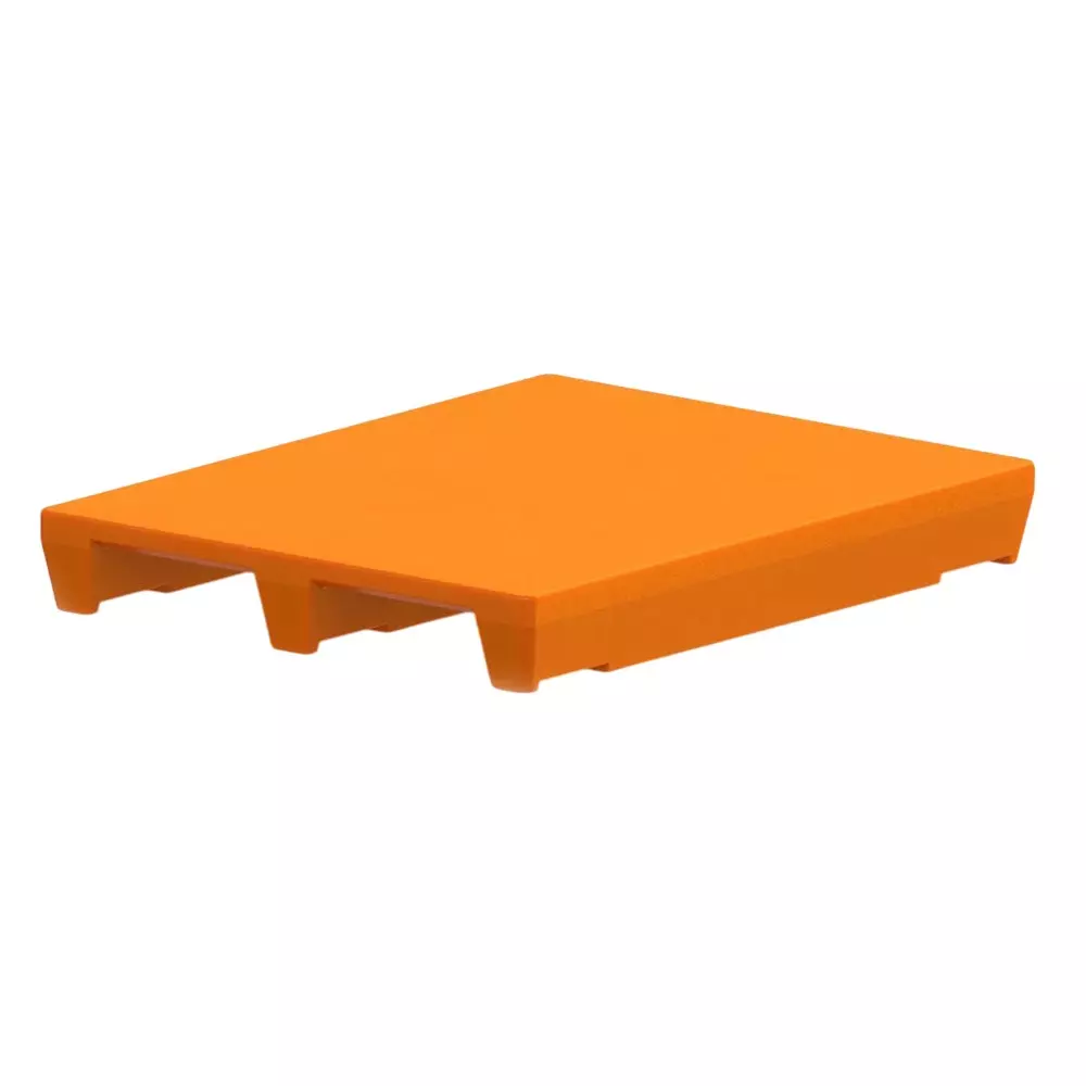 Swift Technoplast Pallet 2 Way Heavy Duty UV Food Grade Polyethylene Orange, SIP-R2-1209