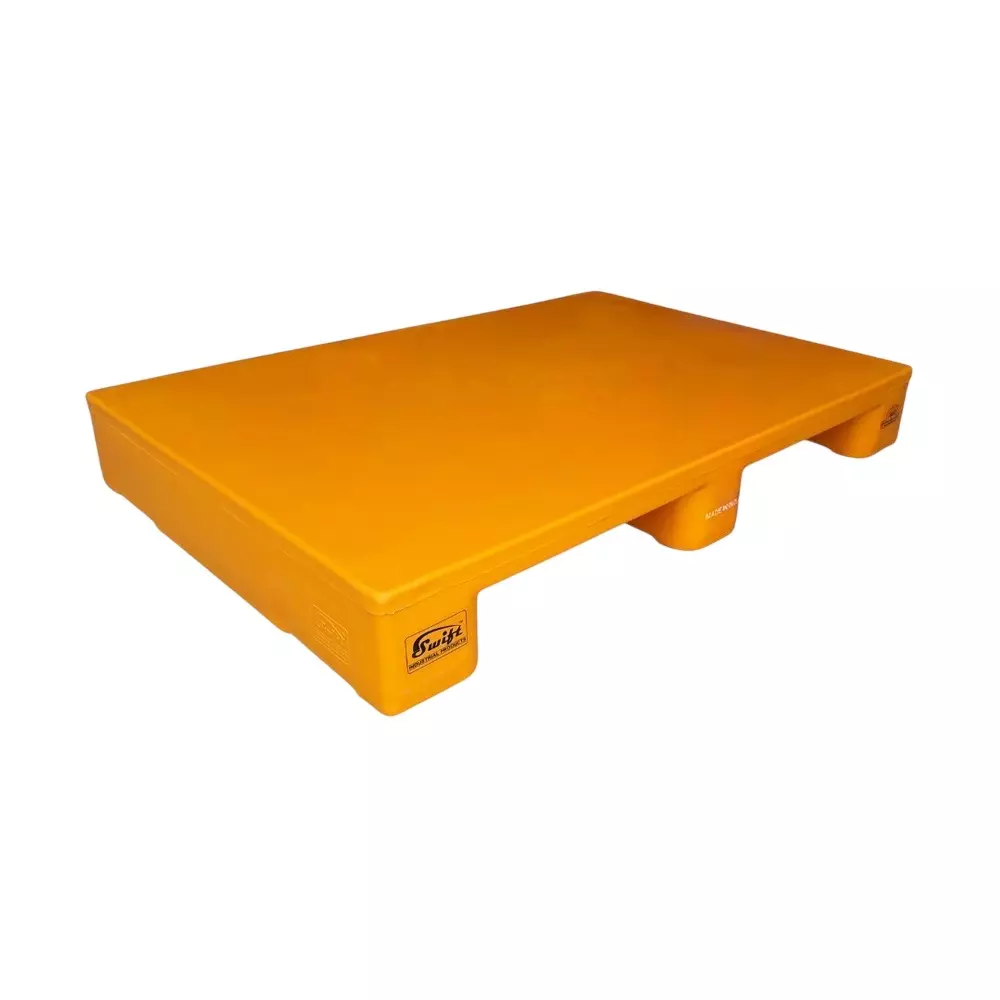 Swift Technoplast Pallet 2 Way Heavy Duty UV Food Grade Polyethylene Orange, SIP-R2-0812