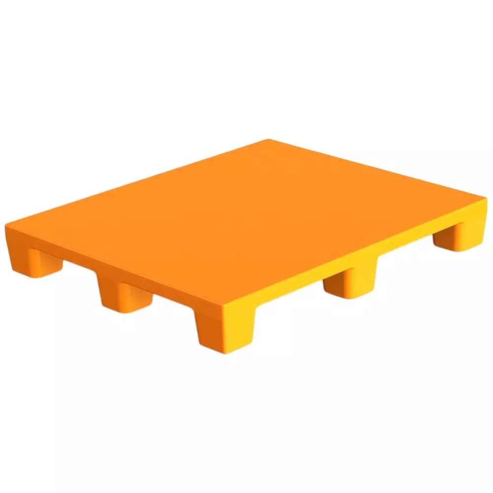 Swift Technoplast Pallet 4 Way Heavy Duty UV Food Grade Polyethylene Orange, SIP-R4-1010