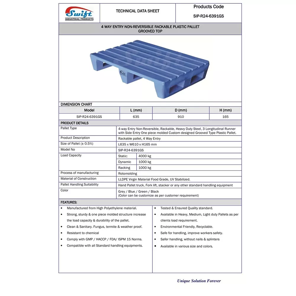 swift-technoplast-4-way-entry-lldpe-industrial-plastic-pallets-635x910x165-mm-sip-r24-6391gs