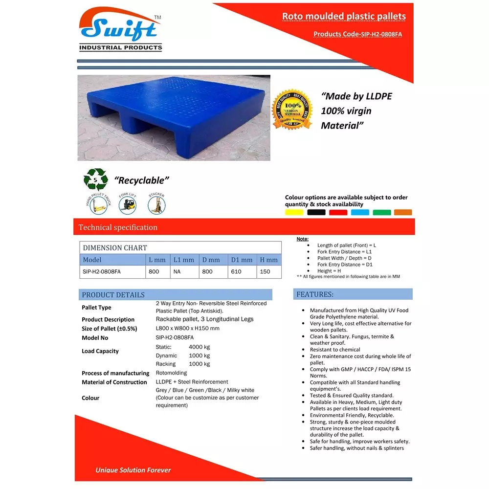 swift-technoplast-2-way-entry-heavy-duty-industrial-plastic-pallets-800x800x150-mm-sip-h2-0808fa