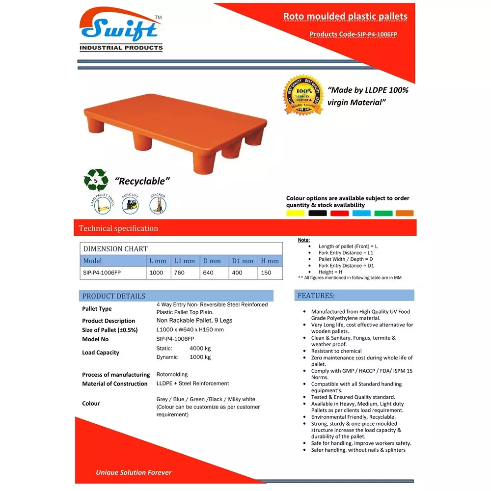 swift-technoplast-2-way-entry-flat-plain-roto-molded-industrial-plastic-pallets-1000x640x150-mm-sip-p4-1006fp