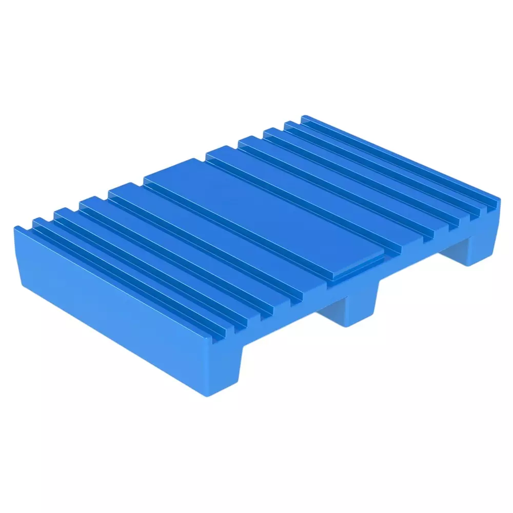 Swift Technoplast Pallet 2 Way Heavy Duty UV Food Grade Polyethylene Blue, SIP-R2-1076GS-OO