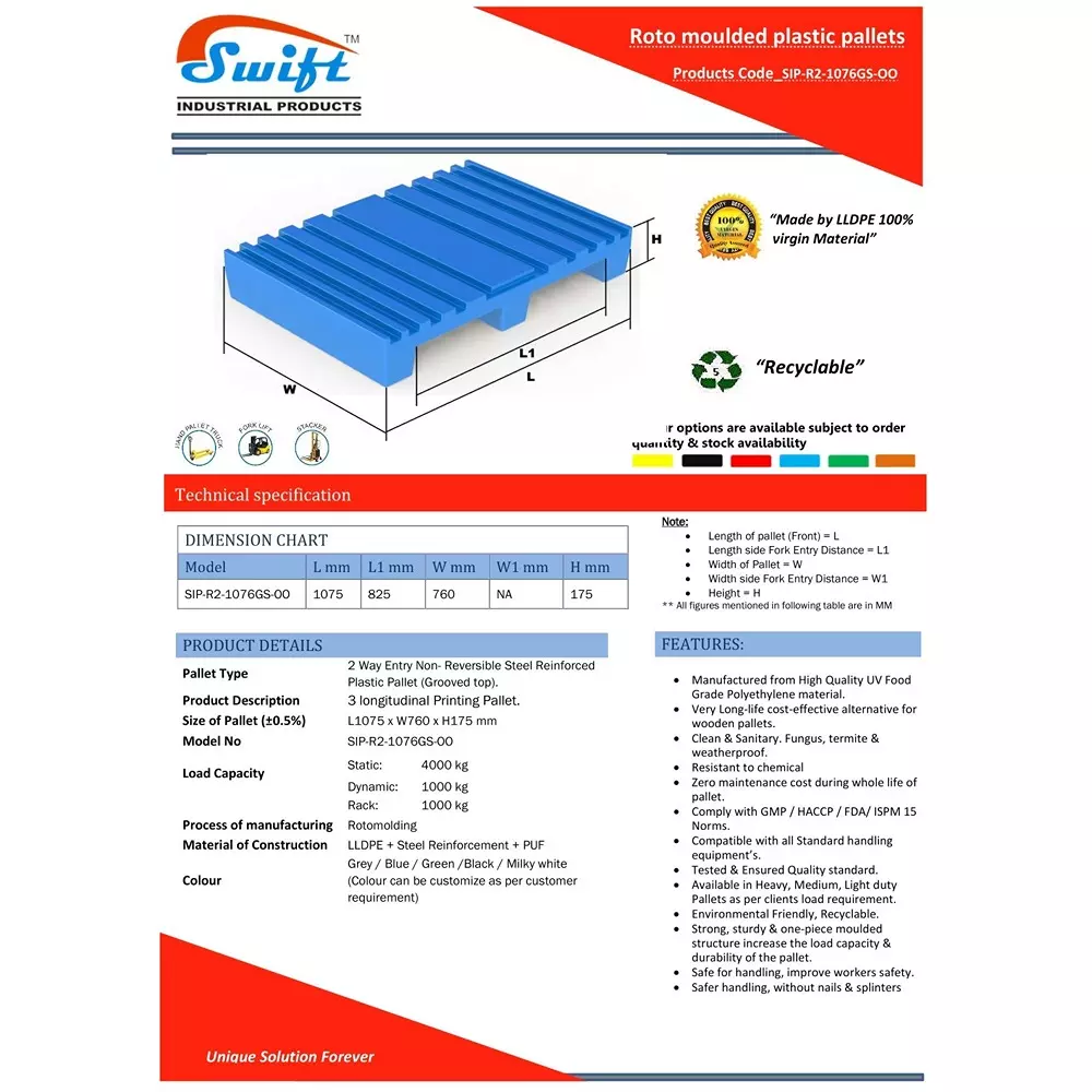 swift-technoplast-2-way-entry-lldpe-industrial-plastic-pallets-1075x760x175-mm-sip-r2-1076gs-oo