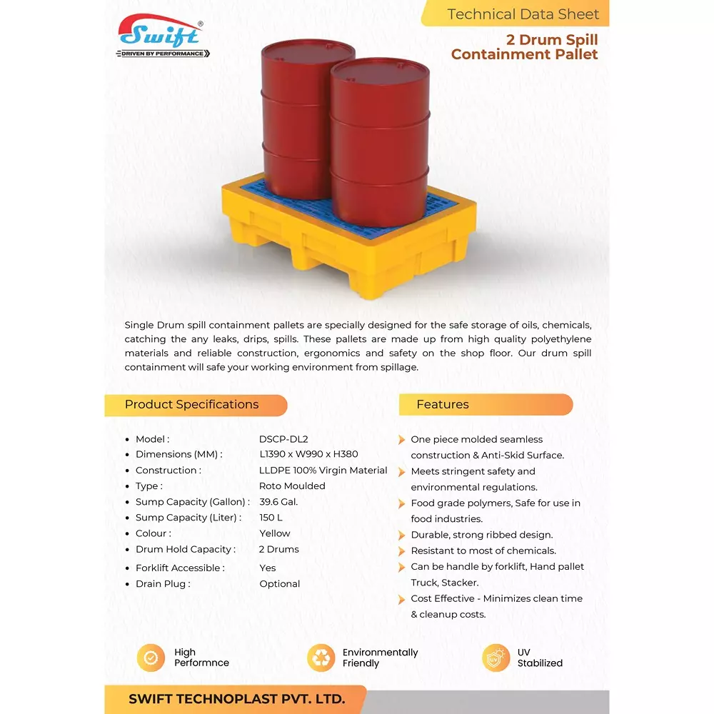 swift-technoplast-spill-containment-pallet-two-drum-polyethylene-1390x990x380-mm-dscp-dl2