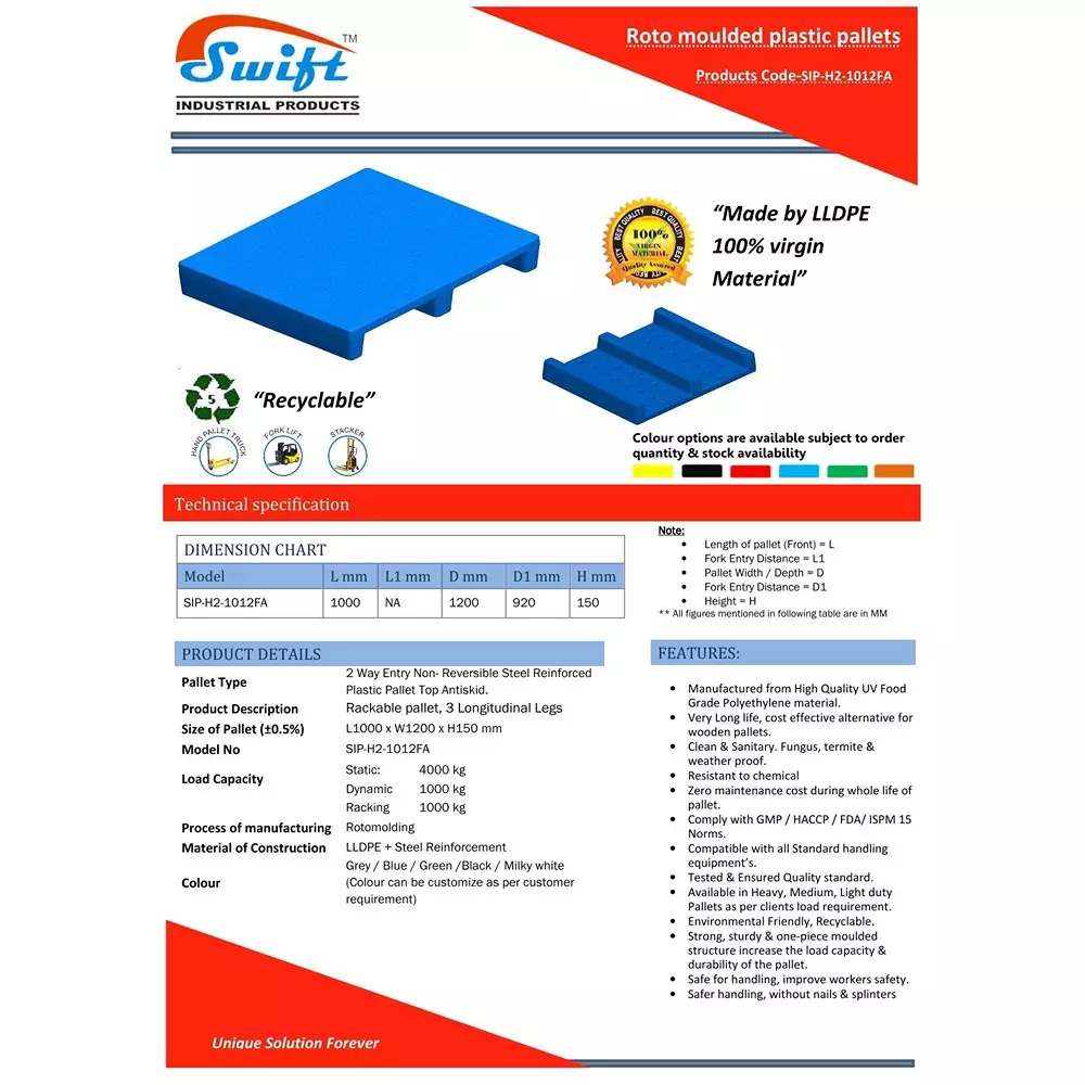 swift-technoplast-2-way-entry-lldpe-industrial-plastic-pallets-1000x1200x150-mm-sip-h2-1012fa