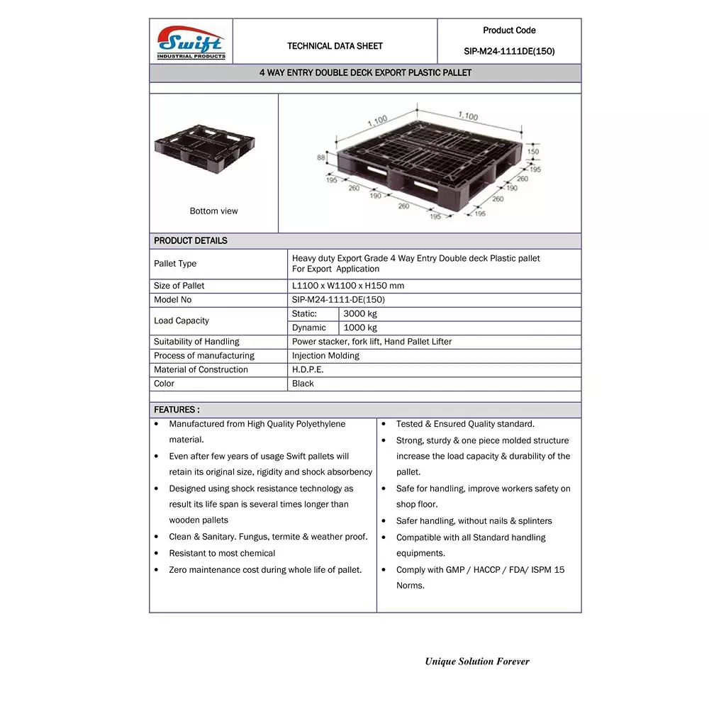 swift-technoplast-export-one-way-cargo-pallet-double-deck-hdpe-1100x1100x150-mm-sip-m24-1111de