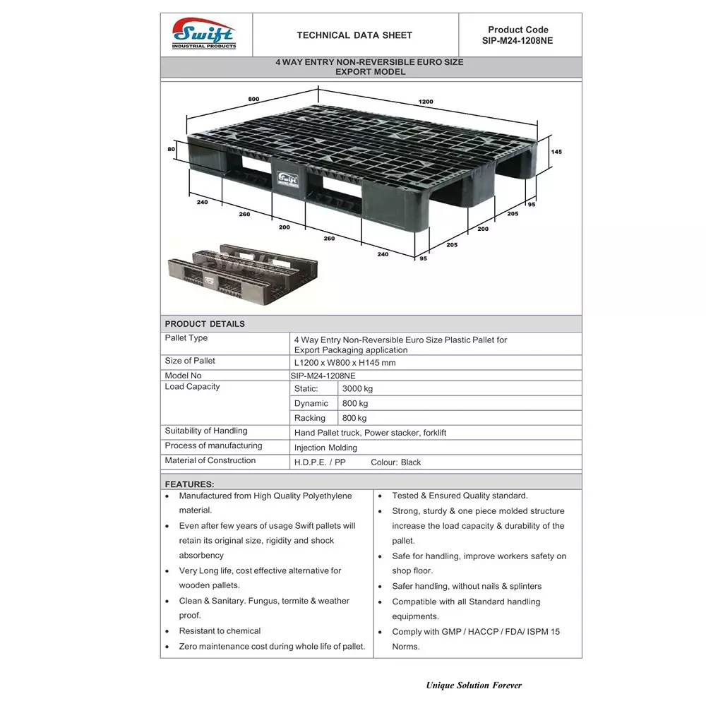 swift-technoplast-export-one-way-cargo-pallet-non-reversible-euro-hdpe-1200x800x145-mm-sip-m24-1208ne