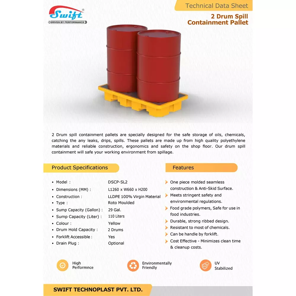 swift-technoplast-spill-containment-pallet-two-drum-polyethylene-1260x660x200-mm-dscp-sl2