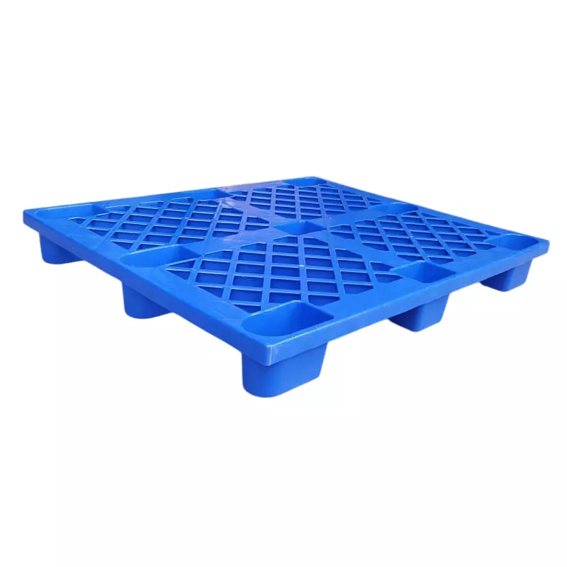 Laxmi 1200x1000x145 mm Plastic Pallet Blue 2 Ton Load Capacity (Pack of 5)