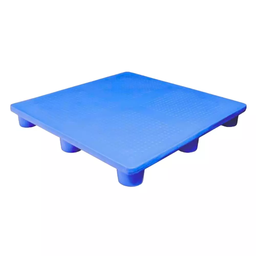 Swift Technoplast H Series Non Rackable Pallet 4 Way Heavy Duty UV Food Grade Polyethylene Blue, SIP-H4-1212