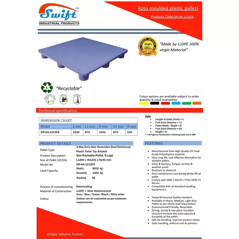 swift-technoplast-4-way-lldpe-non-rackable-industrial-plastic-pallets-1200x1200x150-mm-sip-h4-1212fa