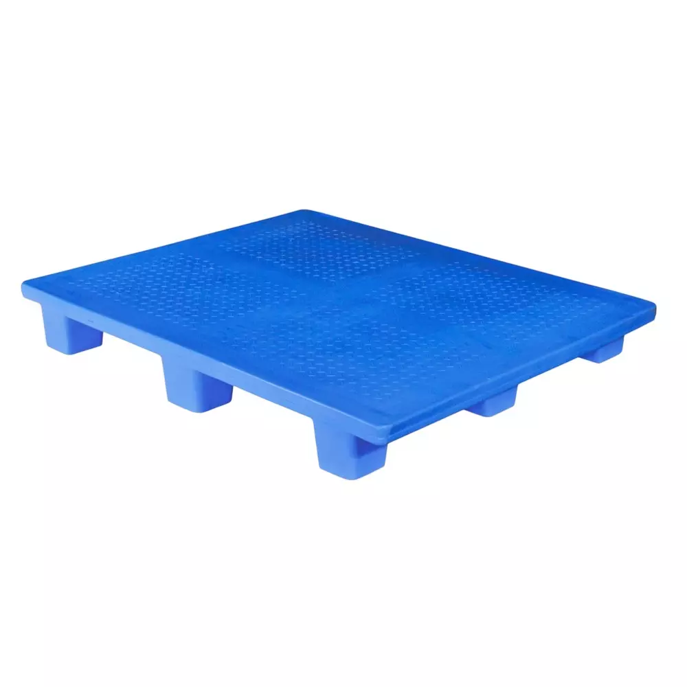Swift Technoplast A Series Roto Molded Rackable Pallet Heavy Duty UV Food Grade Polyethylene Blue, SIP-A4-1012