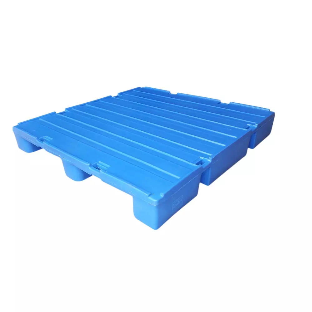 Swift Technoplast Pallet 2 Way Heavy Duty UV Food Grade Polyethylene Blue, SIP-R2-1212GS-SO