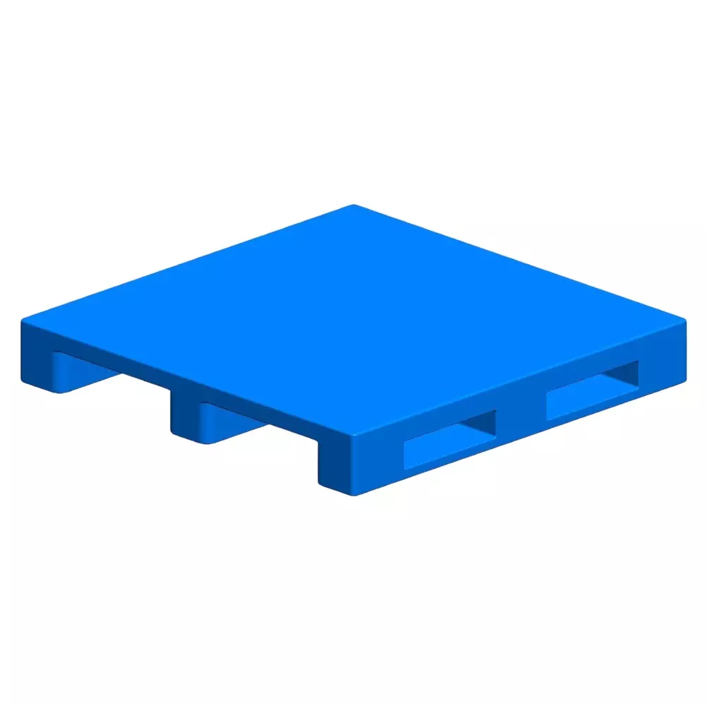 Swift Technoplast Pallet 4 Way Heavy Duty UV Food Grade Polyethylene Blue, SIP-R24-1313