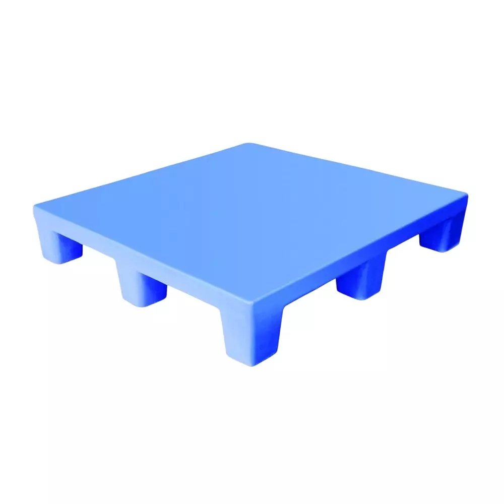 Swift Technoplast Plain Top Roto Molded Pallet Medium Duty Blue, SIP-R4-1515