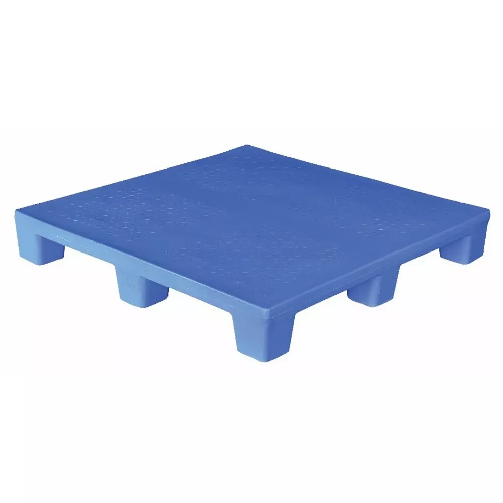 Swift Technoplast 4 Way Entry LLDPE Non Reversible Industrial Plastic Pallets 900x900x150 mm, SIP-H4-0909FA