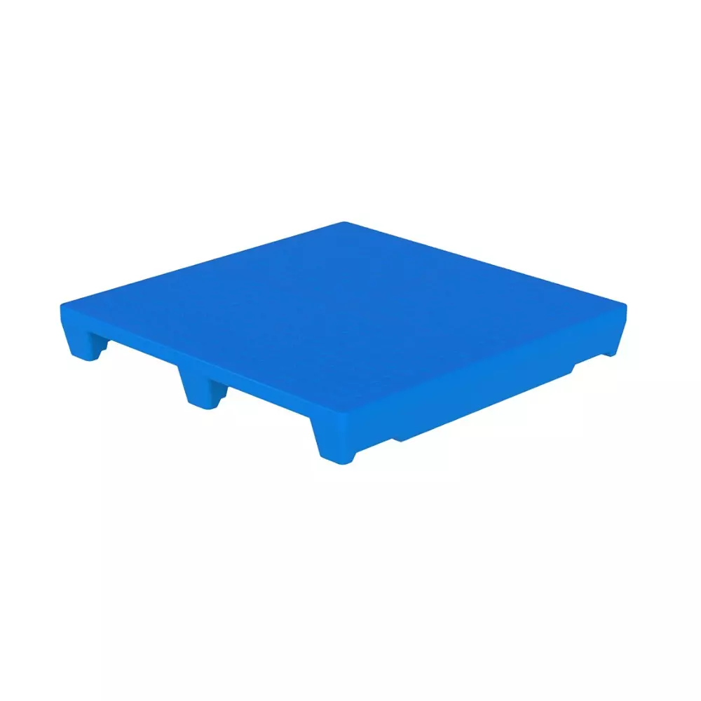 Swift Technoplast 2 Way Entry Flat Plain LLDPE Plastic Pallet 1200x1200x150 mm, SIP-R2-1212FP