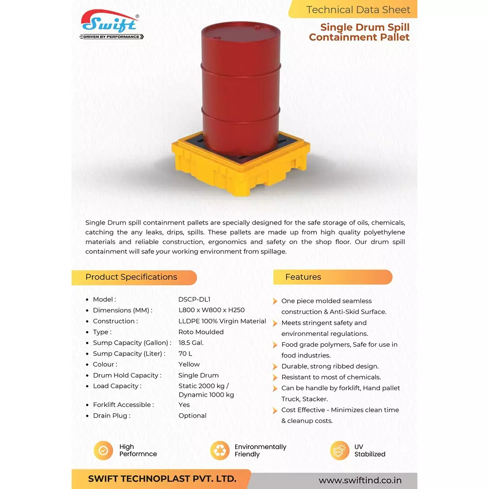 swift-technoplast-spill-containment-pallet-single-drum-polyethylene-800x800x250-mm-dscp-dl1