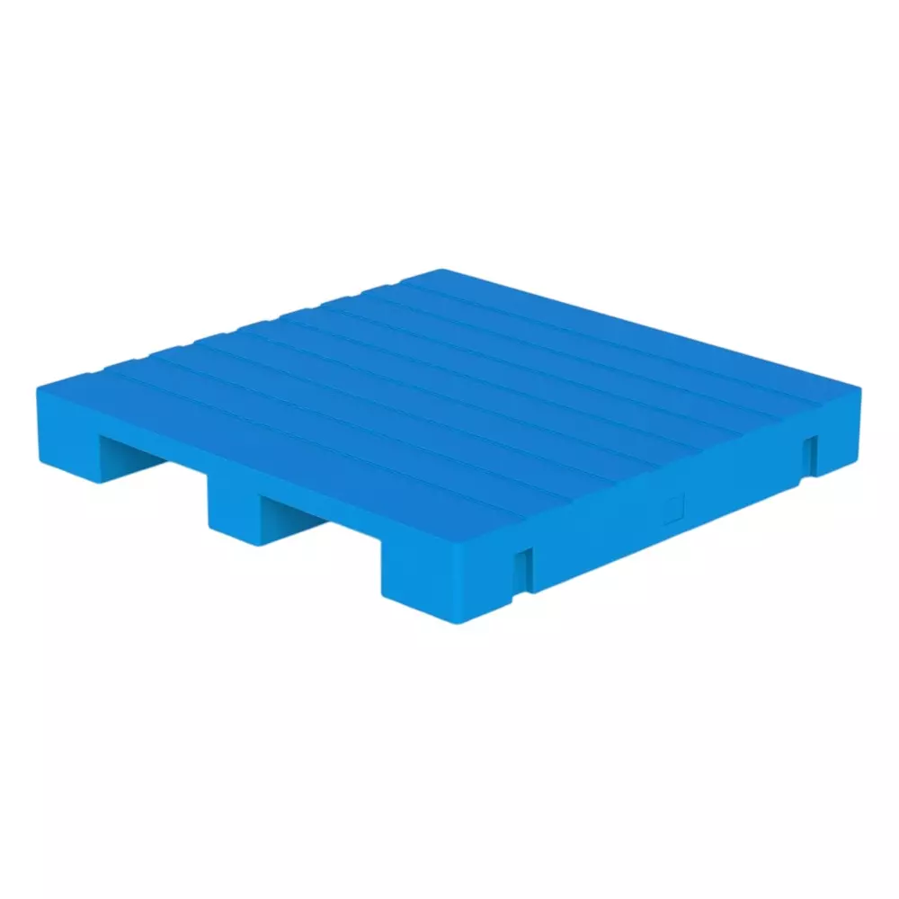 Swift Technoplast Pallet 2 Way Heavy Duty UV Food Grade Polyethylene Blue, SIP-R2-1212GS-OO