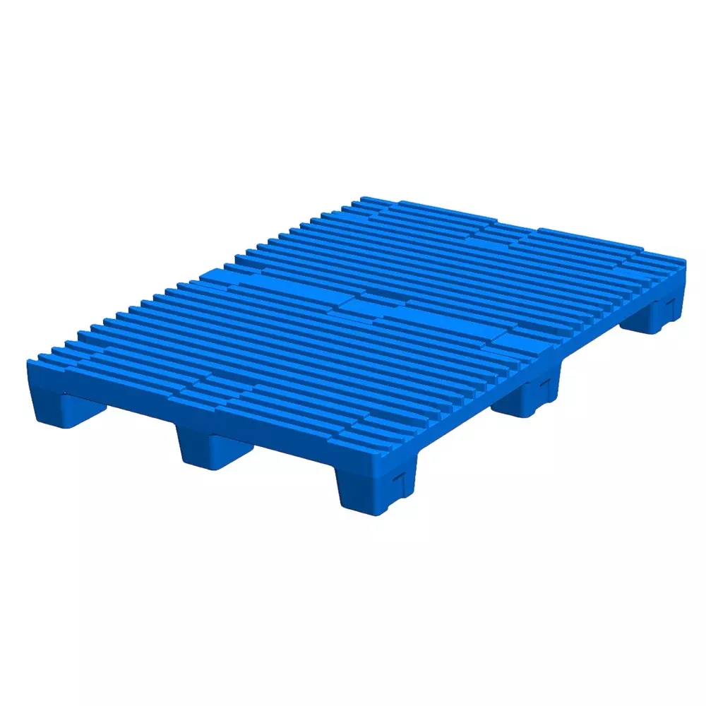 Swift Technoplast Pallet 4 Way Heavy Duty UV Food Grade Polyethylene Blue, SIP-R4-1410