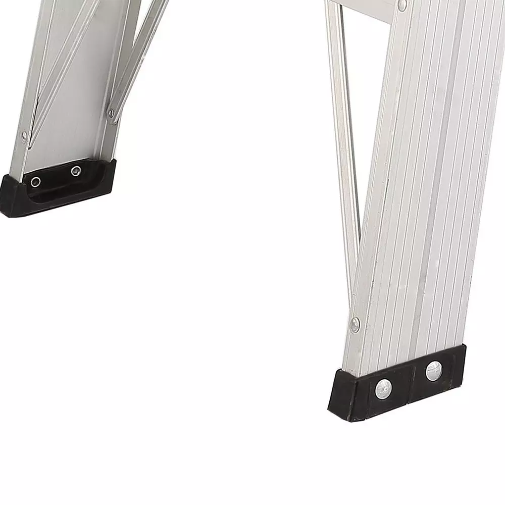 Liberti P1200 Platform Ladder 8 Step 10 ft Size Aluminium Silver, P1208