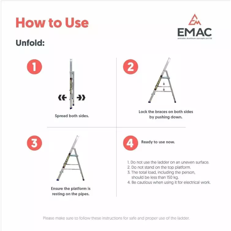 emac-aluminium-folding-ladder-3-steps-150-kg-load-capacity-11460-cm-376-ft-height-esl-3-pack-of-3