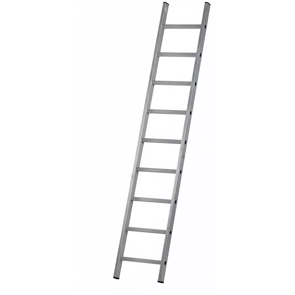 Liberti Heavy Duty Single Ladder 10.01 ft Aluminium Sliver, 741513