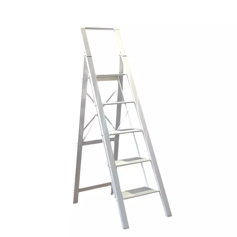 Aardwolf Quickfit Non-Slip 5 Step with Platform Ladder Aluminium Silver 150 Kg Load Capacity, AQT-05B