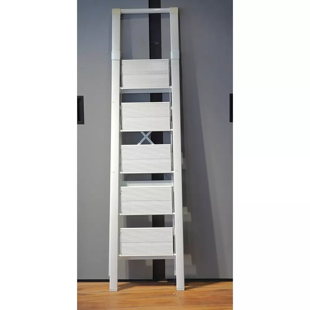 aardwolf-quickfit-non-slip-5-step-with-platform-ladder-aluminium-silver-150-kg-load-capacity-for-commercial-industrial-use-aqt-04b