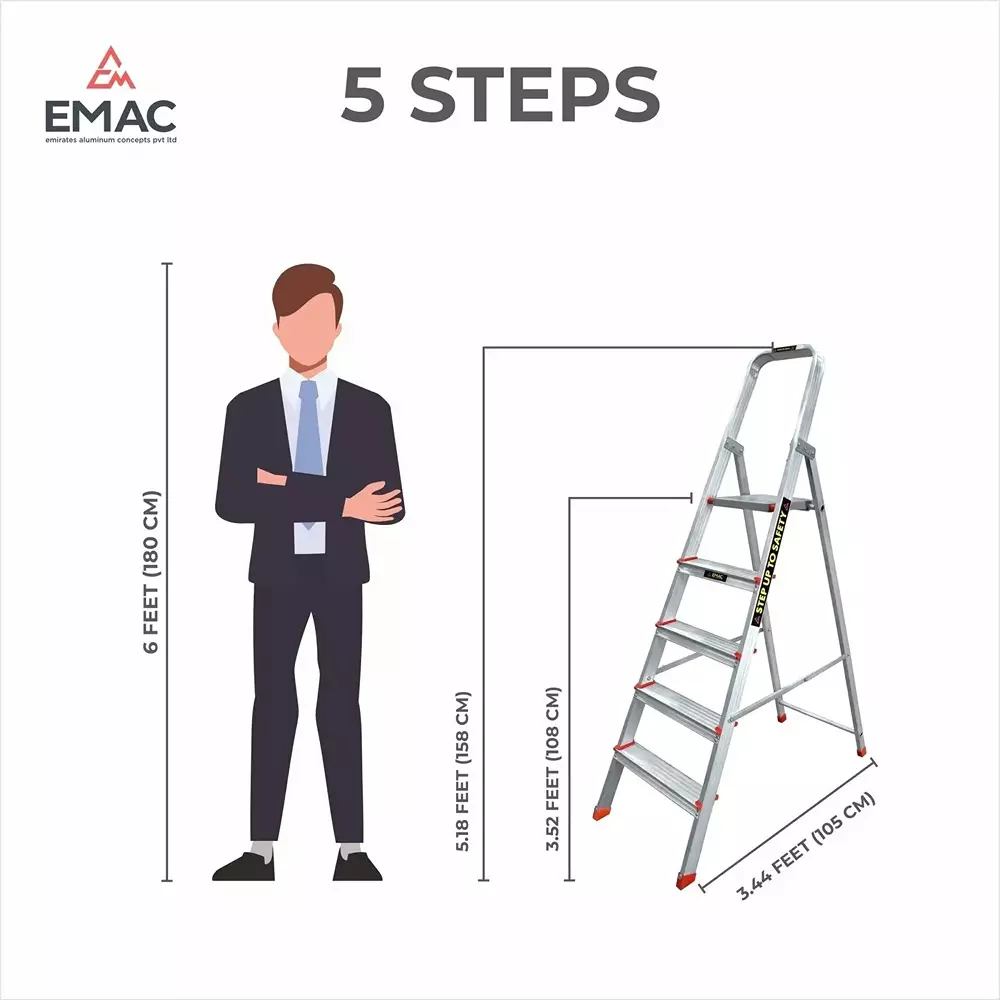 emac-aluminium-folding-ladder-5-steps-150-kg-load-capacity-15789-cm-518-ft-height-esl-5
