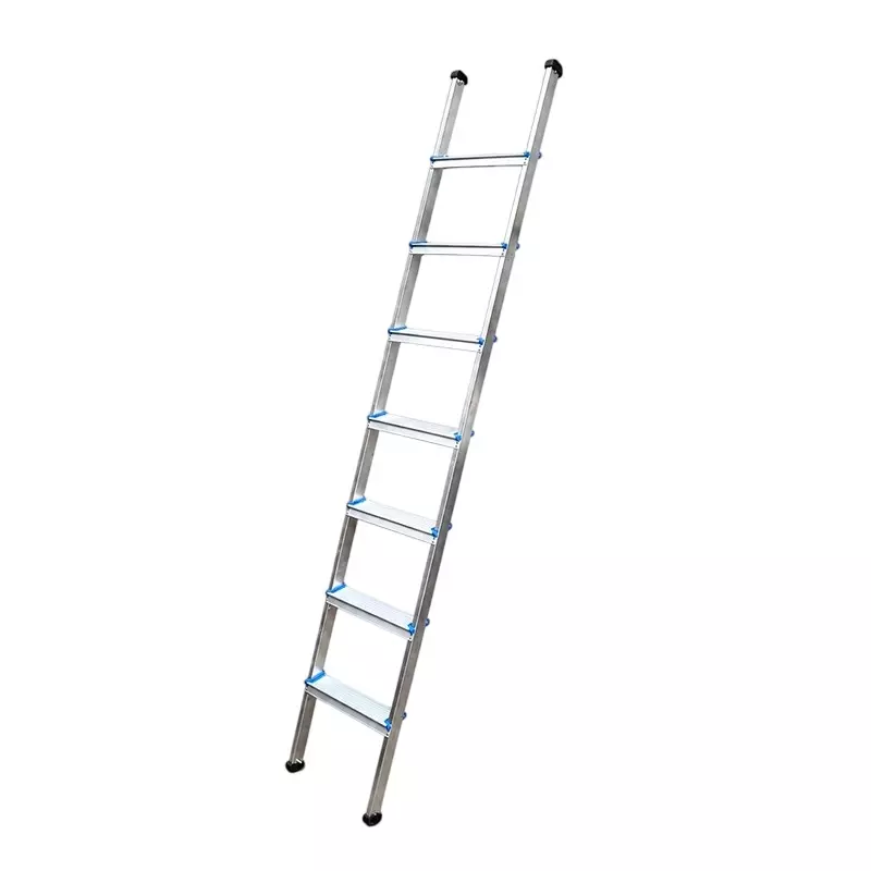 Sky Scrappers Hybrid Aluminium Wall Supporting Ladder Silver 7 Step 96 inch (2438.4 mm) Length